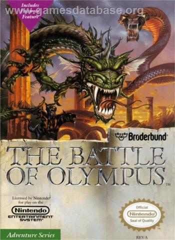 Cover Battle of Olympus, The for NES